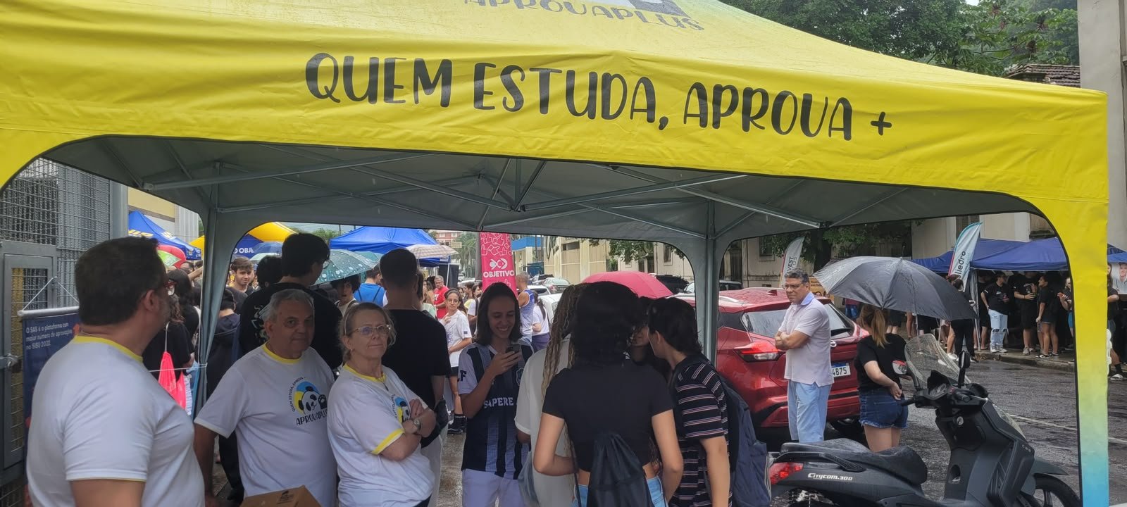 Cobertura do vestibular, foto 3