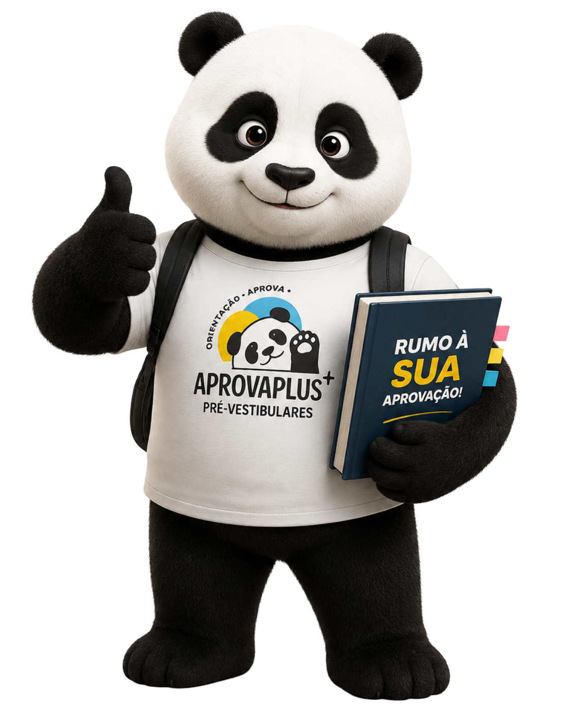 Mascote Aprova Plus — Pré-Vestibular